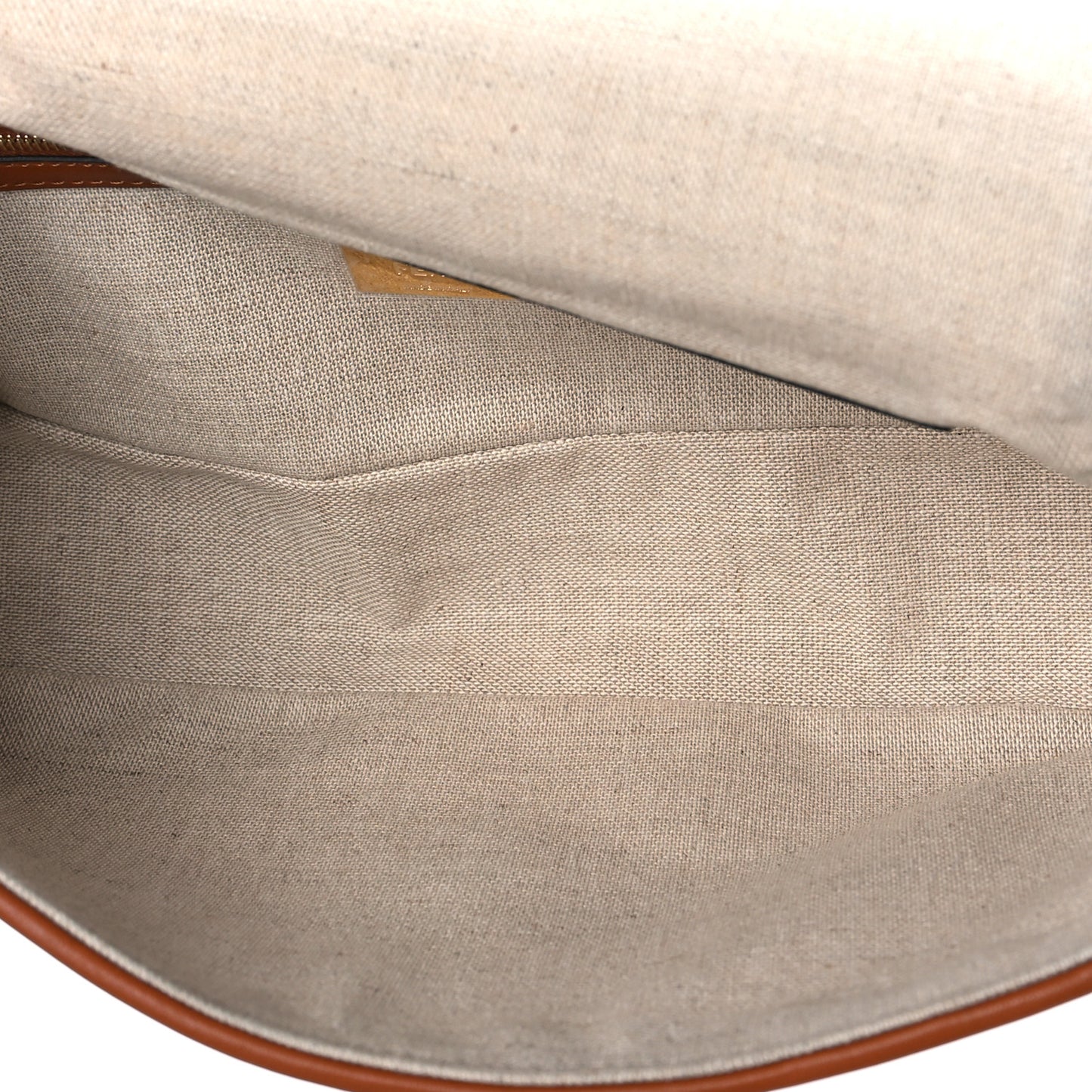 Kuban Canvas Vitello King FF Embroidered Baguette Grezzo Multicolor