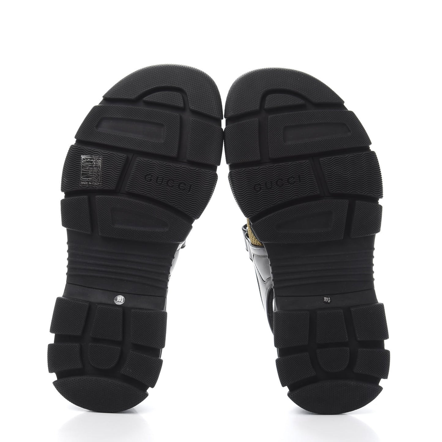 X SEGA Nappa Mesh Mens Aguru Sandals 10.5 Loess Black