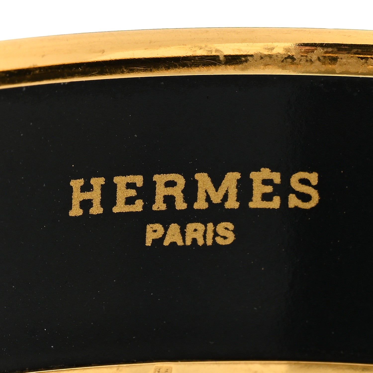 Hermes Enamel Printed Wide Grape Vine Bracelet 70 4 of 5