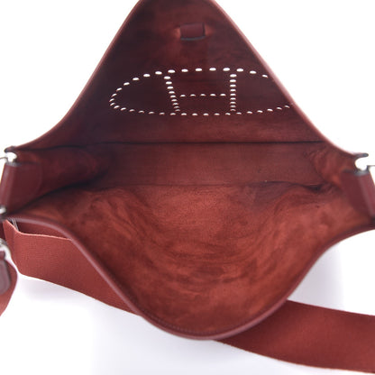 Hermes Epsom Evelyne III GM Rouge H 5 of 7