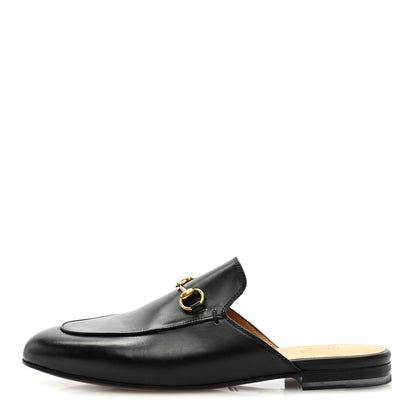 Gucci Calfskin Womens Princetown Slippers 41 Black 1 of 9