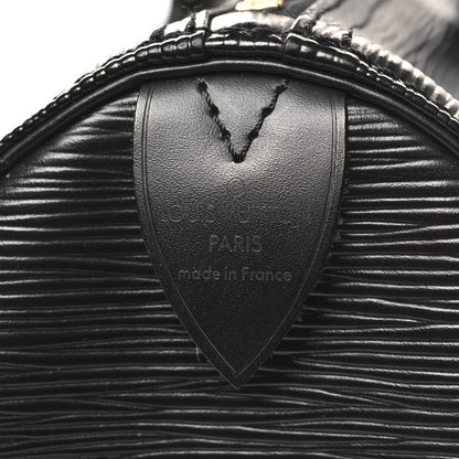 Louis Vuitton Epi Speedy 35 Black 6 of 13