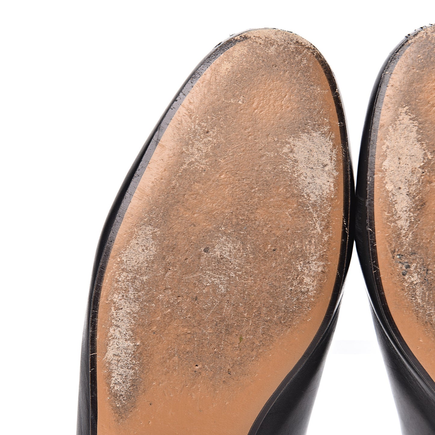 Calfskin Womens Princetown Slippers 39 Black
