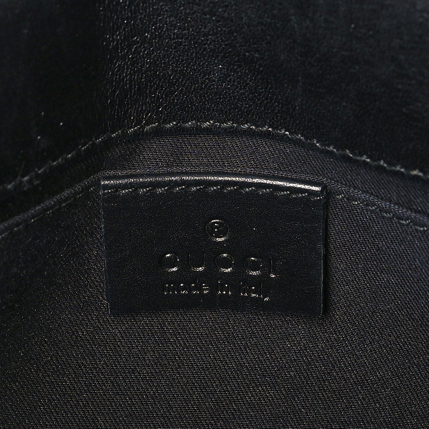 Monogram Horsebit Web Clutch Black