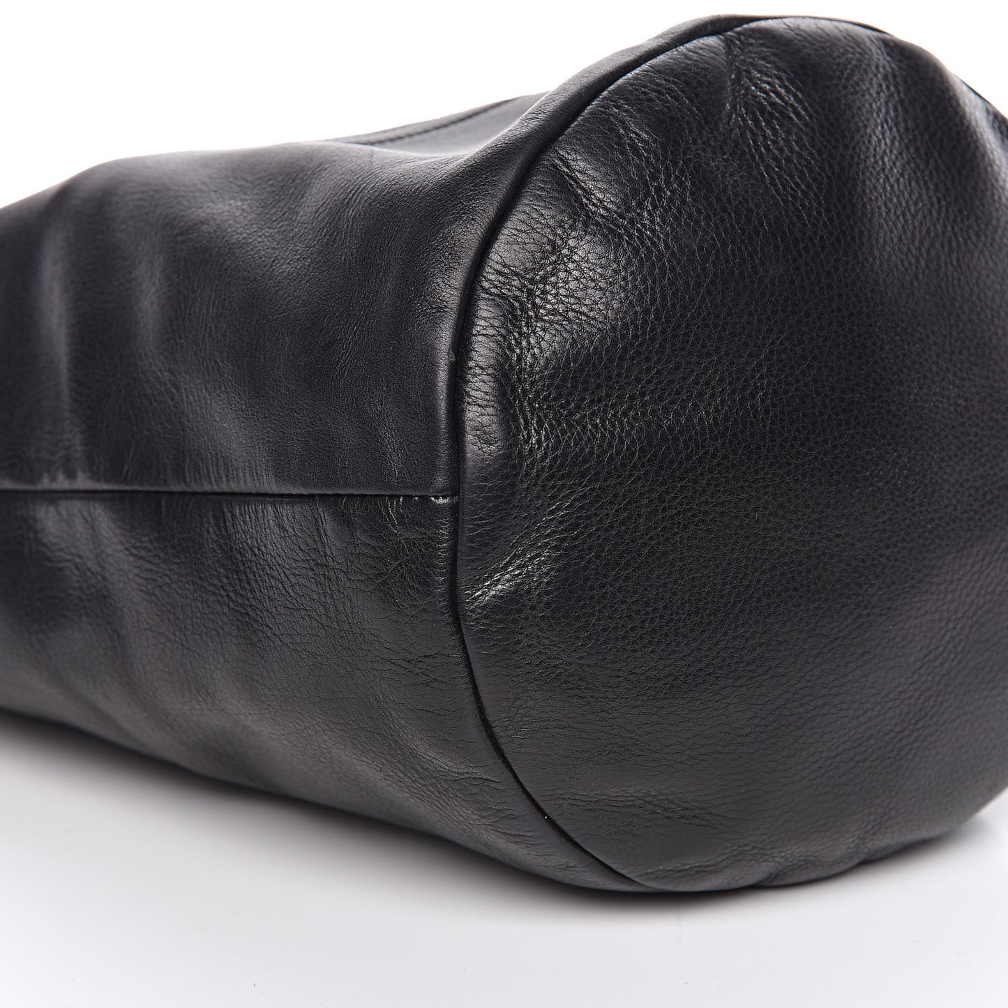 Calfskin CC Bucket Bag Black