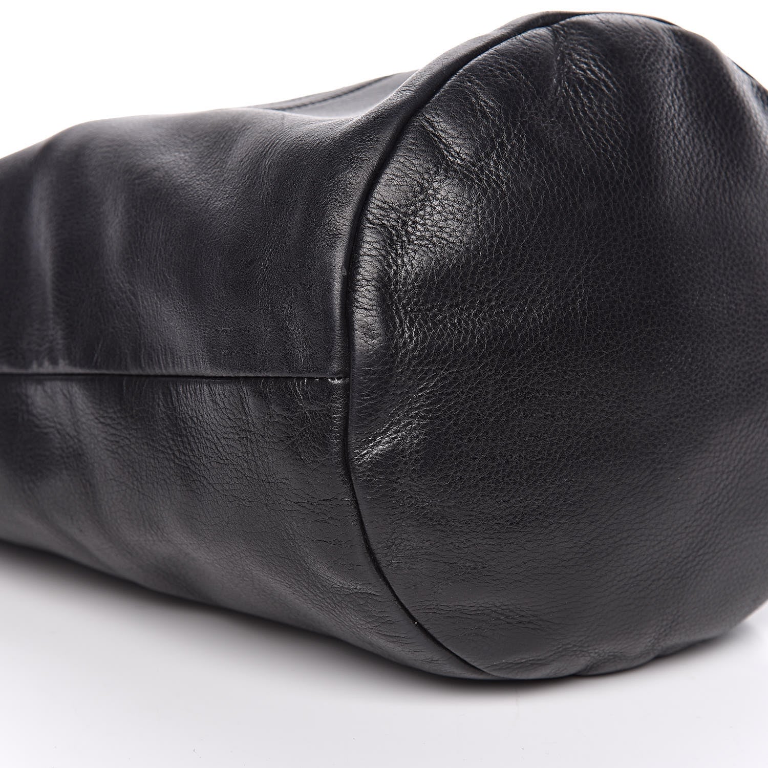 Chanel Calfskin CC Bucket Bag Black 11 of 12