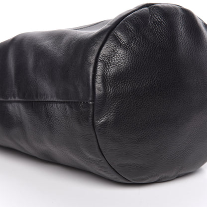 Chanel Calfskin CC Bucket Bag Black 11 of 12