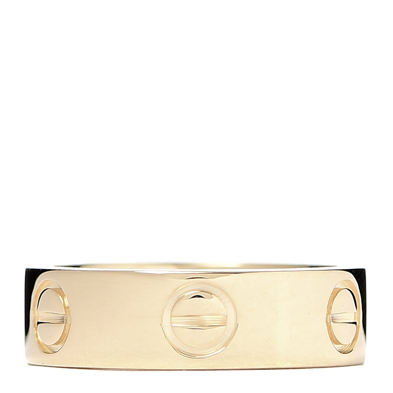 Cartier 18K Yellow Gold 5.5mm LOVE Ring 51 5.75 1 of 6