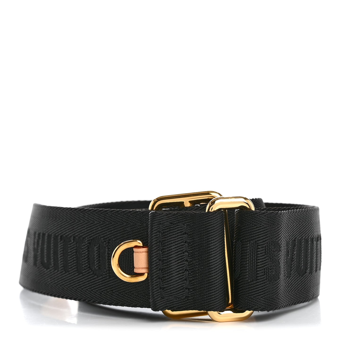 Monogram Multi Pochette Accessories Bandouliere Shoulder Strap Black