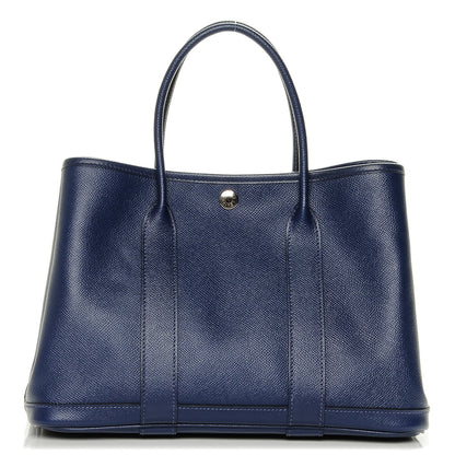 Hermes Epsom Garden Party 30 TPM Saphir 1 of 7
