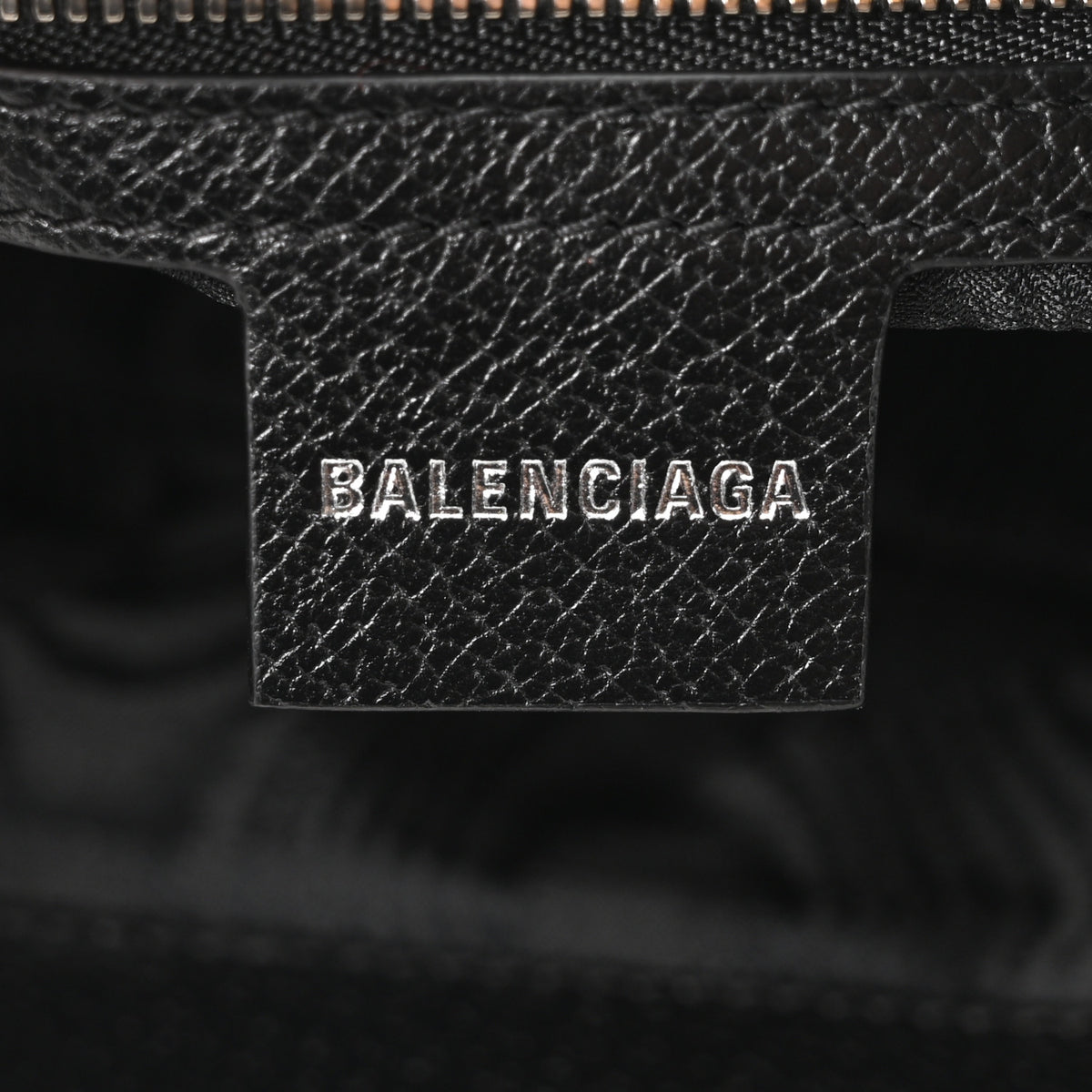 Gucci X BALENCIAGA Supreme Monogram Calfskin Web Medium Jackie 1961 Hobo Black 6 of 10
