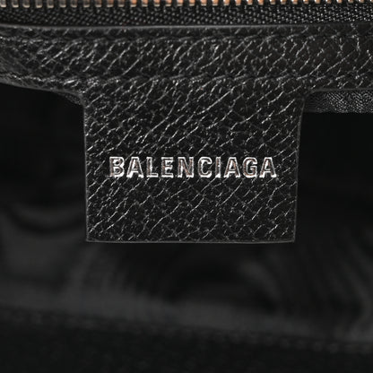 Gucci X BALENCIAGA Supreme Monogram Calfskin Web Medium Jackie 1961 Hobo Black 6 of 10
