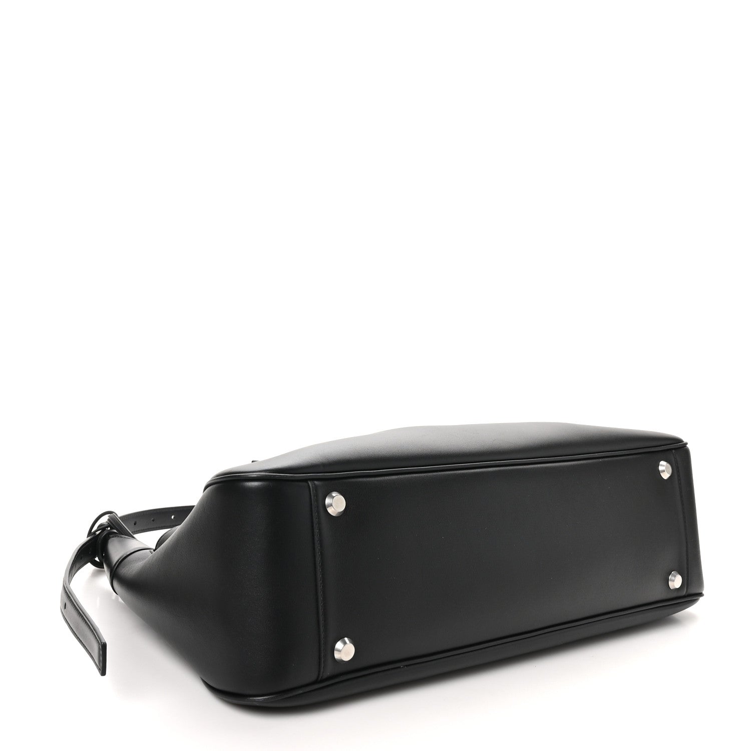 Balenciaga Smooth Calfskin Medium Bel Air Shoulder Bag Black 7 of 17