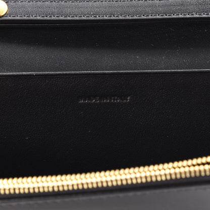 Celine Calfskin C Wallet On Chain Bag Black 10 of 12