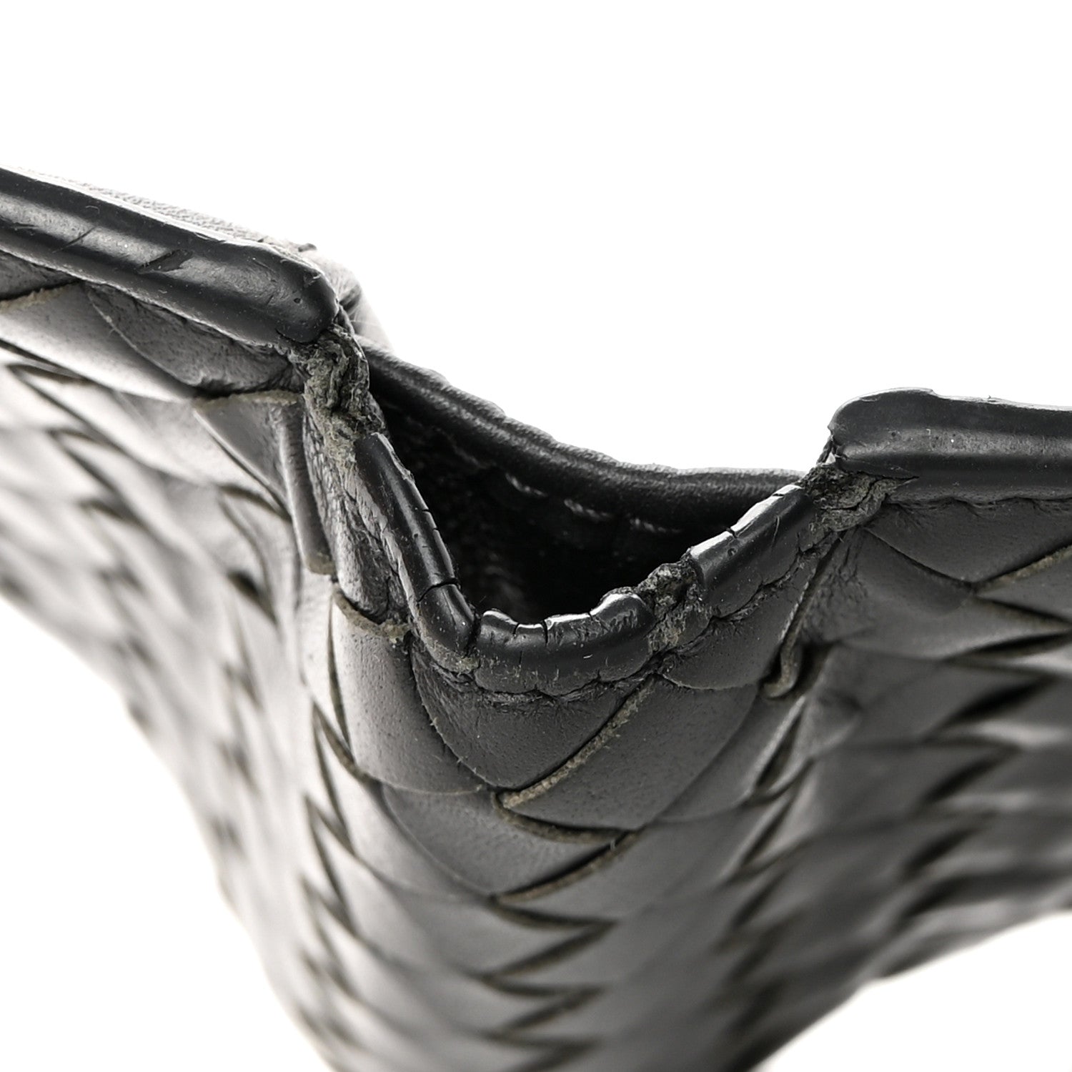 Bottega Veneta Nappa Intrecciato Bi-Fold Wallet Black 8 of 13