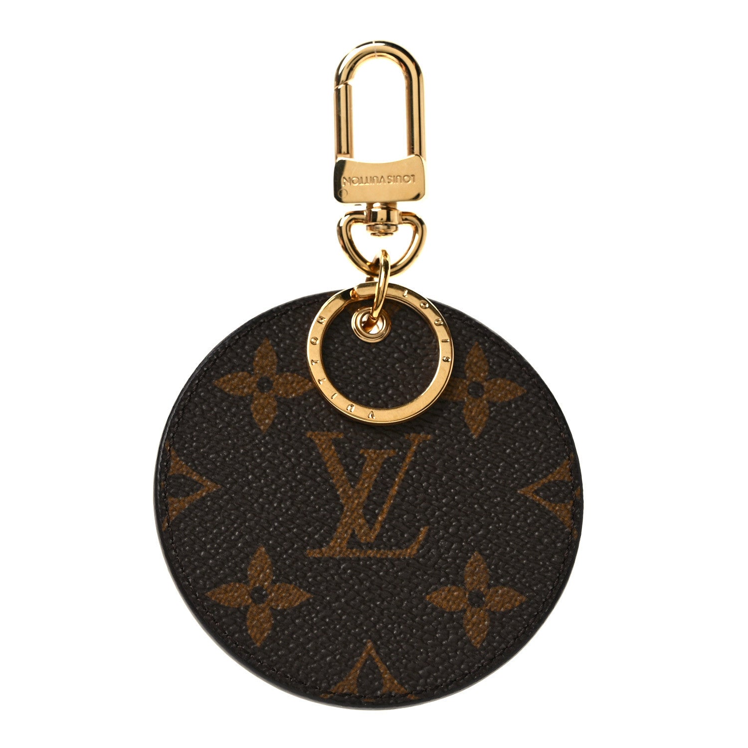 Louis Vuitton Monogram Reverse Key Holder Bag Charm 1 of 4