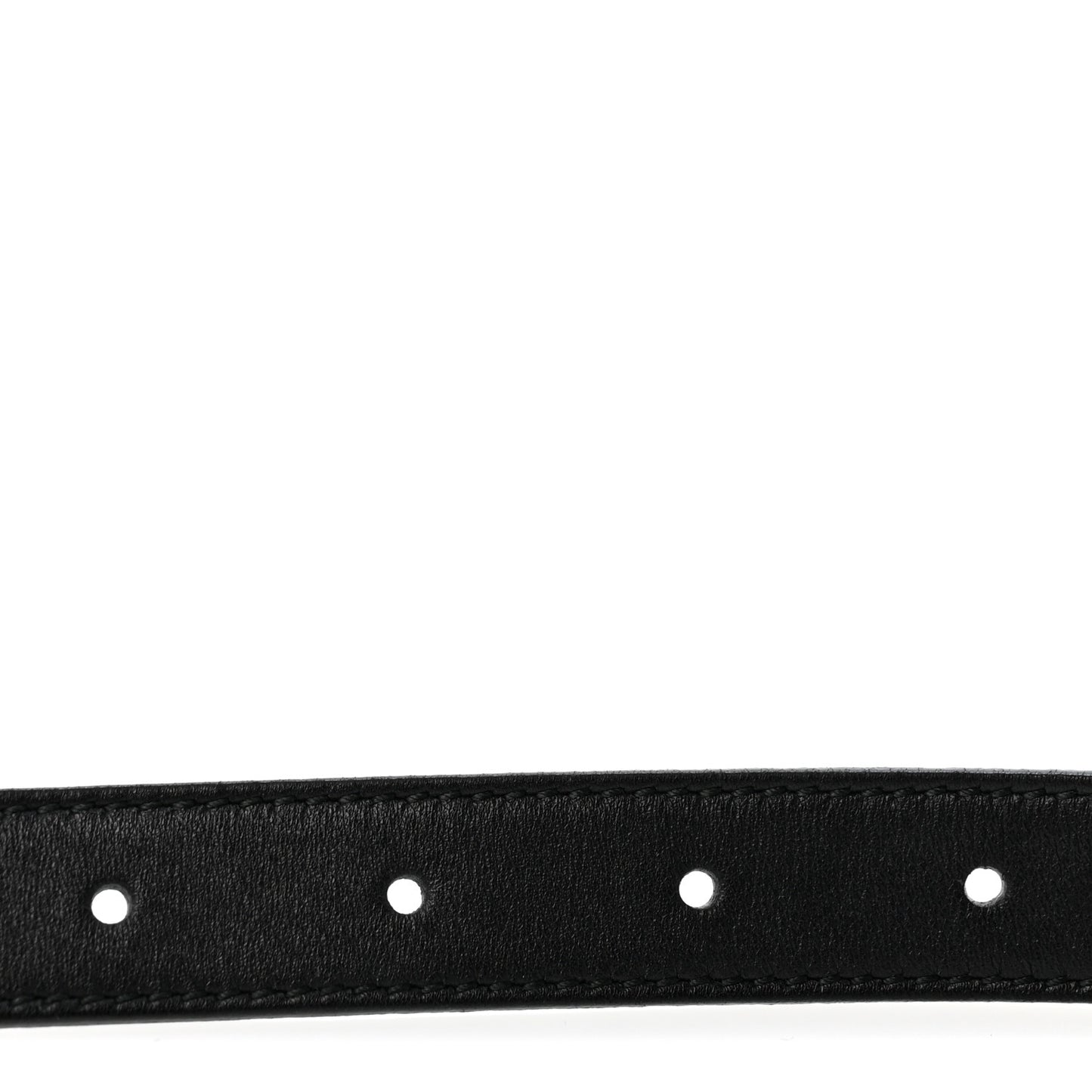 Calfskin Double G 20mm Belt 80 32 Black