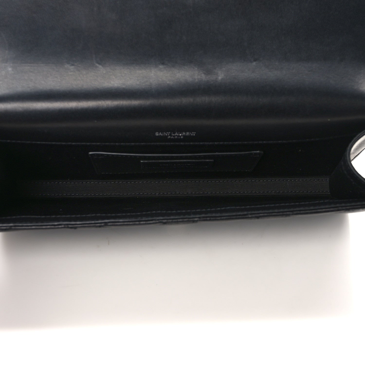 Saint Laurent Lambskin Quilted Kate Clutch Black 5 of 9