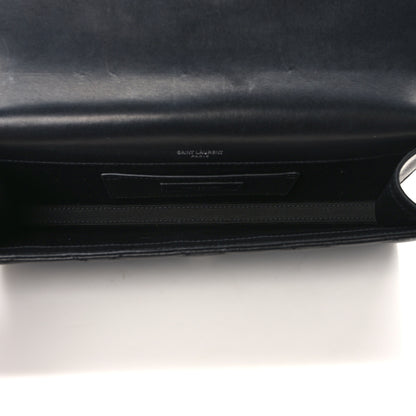 Saint Laurent Lambskin Quilted Kate Clutch Black 5 of 9