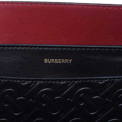 Burberry Calfskin Embossed Monogram Small Belt Bag Black 7 of 11