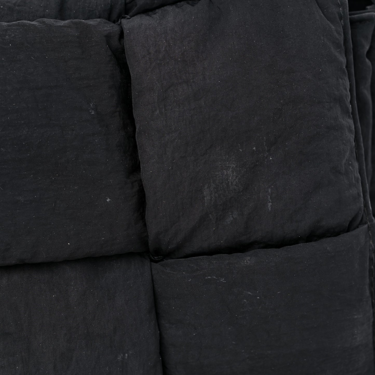 Nylon Intrecciato Padded Tech Cassette Bag Black
