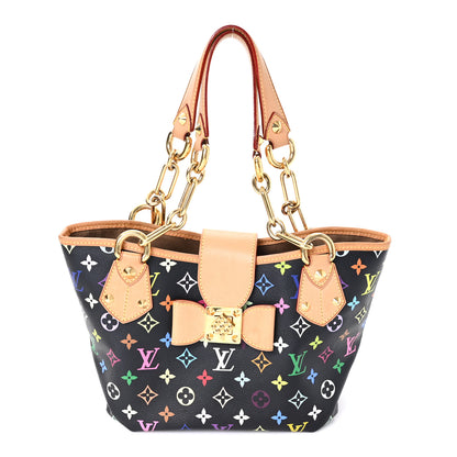 Louis Vuitton Monogram Multicolor Annie MM Black 1 of 9