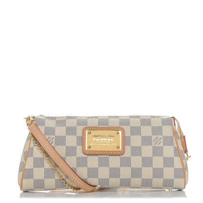 Louis Vuitton Damier Azur Eva Clutch 1 of 6