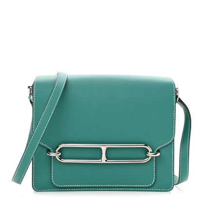 Hermes Evercolor Sac Roulis 23 Vert Verone 1 of 11