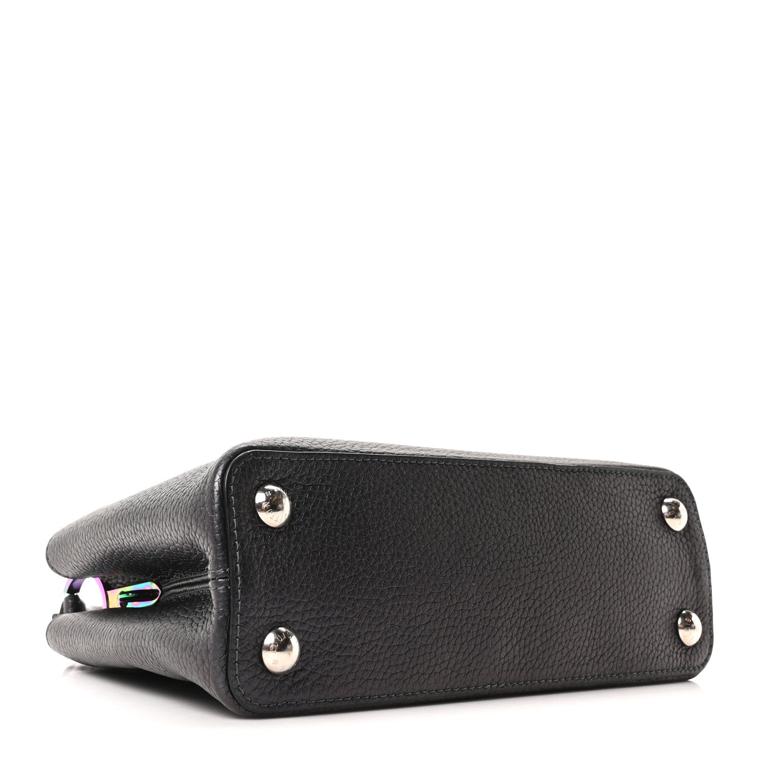 Louis Vuitton Taurillon Capucines BB Scarabeo Iridescent Black 7 of 17