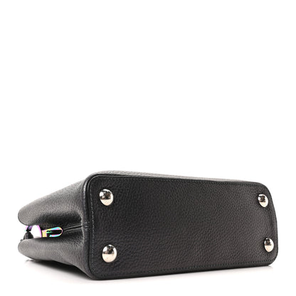 Louis Vuitton Taurillon Capucines BB Scarabeo Iridescent Black 7 of 17