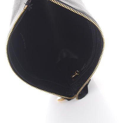 Chanel Caviar Timeless CC Cosmetic Pouch Black 5 of 12