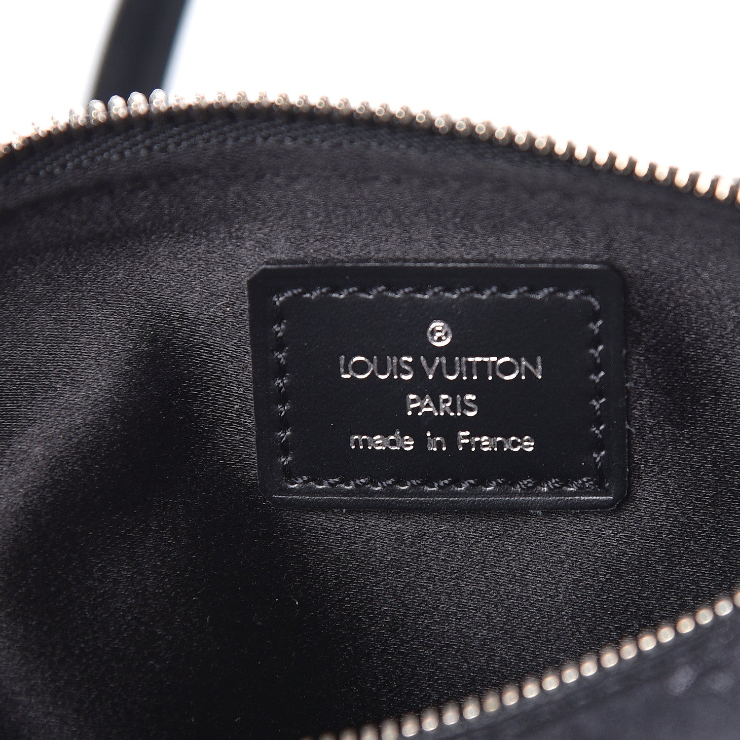 Louis Vuitton Satin Monogram Mini Papillon Black 6 of 10