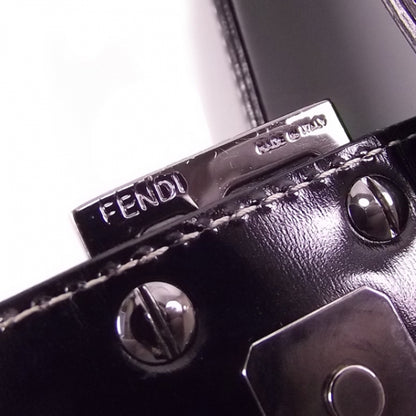 Fendi Leather Baguette Bag Black 12 of 13