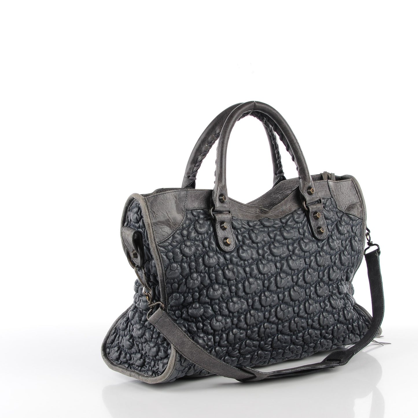 Smocked Agneau Classic Hardware City Anthracite