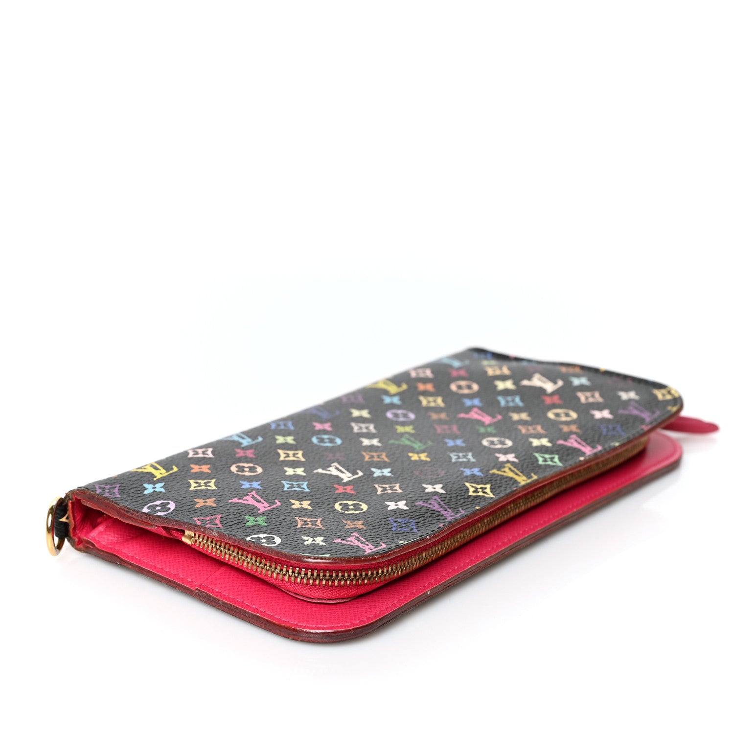 Louis Vuitton Monogram Multicolor Insolite Wallet Black Grenade 4 of 11