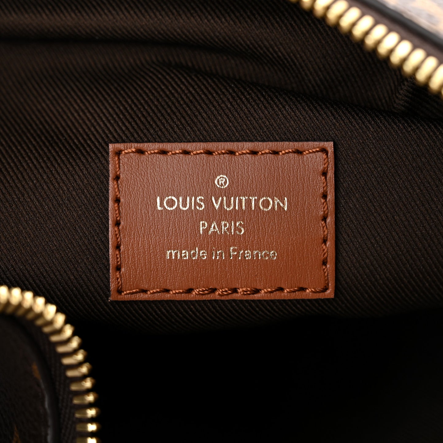 Reverse Monogram Loop Hobo