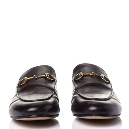 Gucci Calfskin Womens Princetown Slippers 39 Fondente Brown 2 of 13