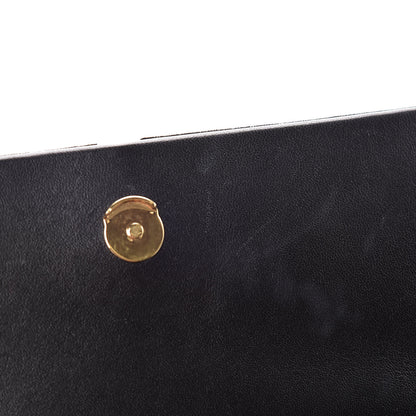 Saint Laurent Velvet Small Monogram Kate Tassel Shoulder Bag Black 9 of 11