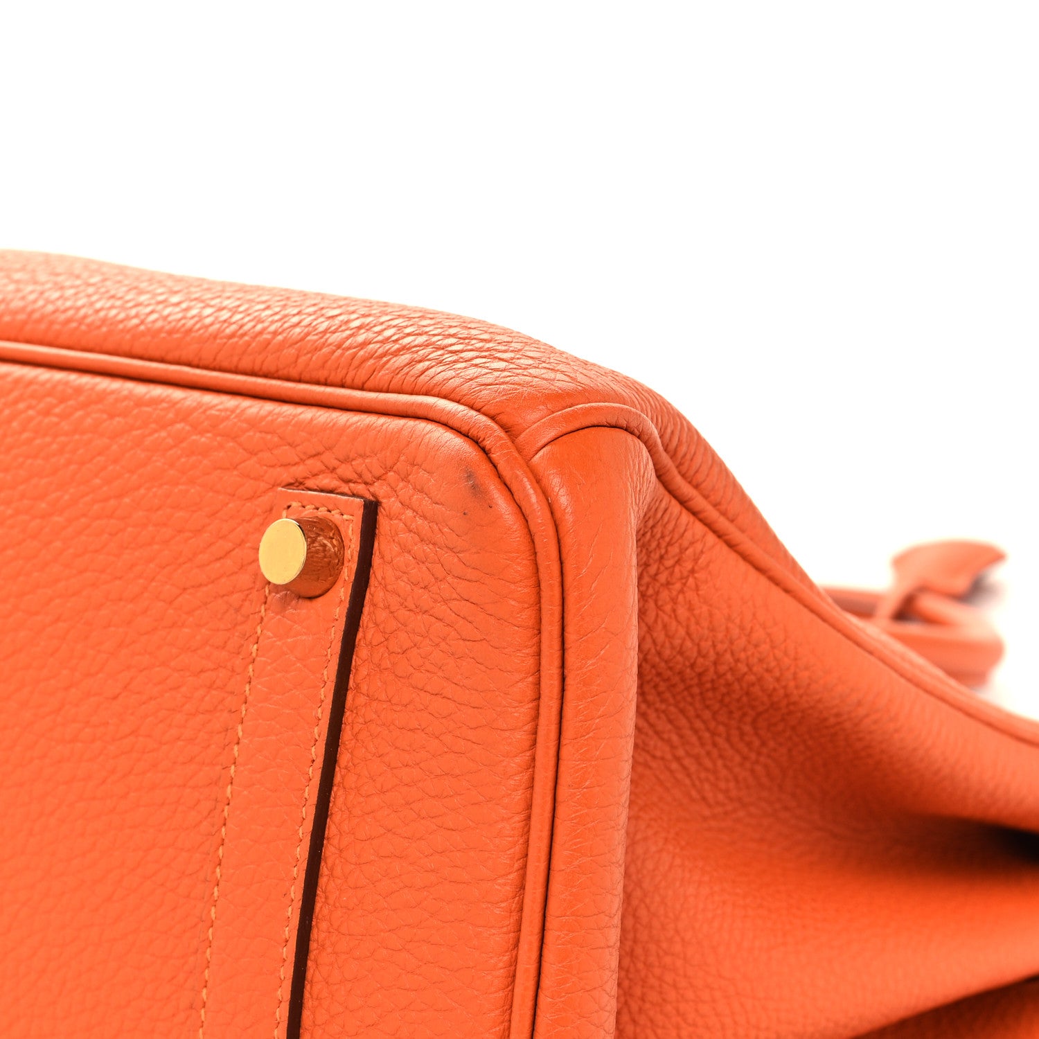 Hermes Togo BIRKIN 35 Orange 12 of 12