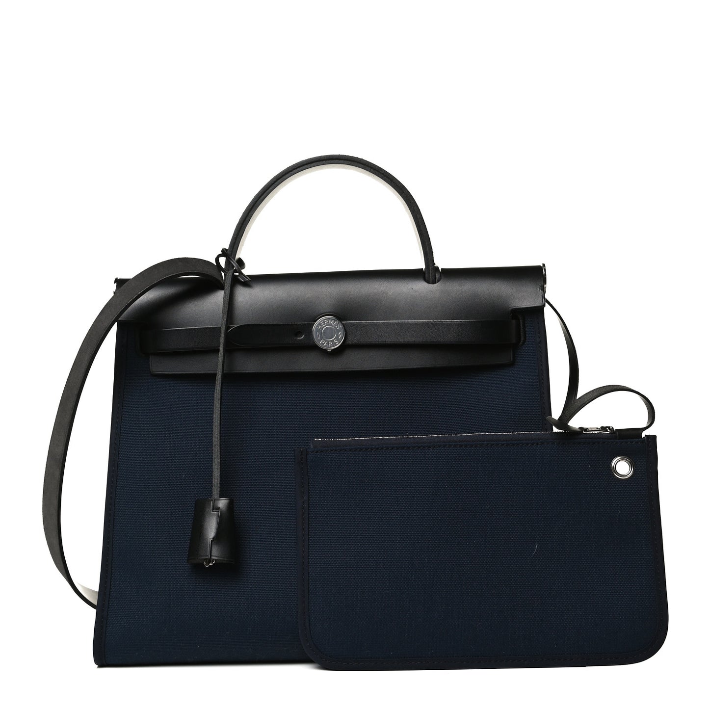 Toile Vache Hunter Herbag Zip PM 31 Bleu Marine Black