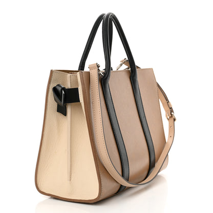 Louis Vuitton Monogram Cuir Plume Very Tote MM Sesame Creme 3 of 19