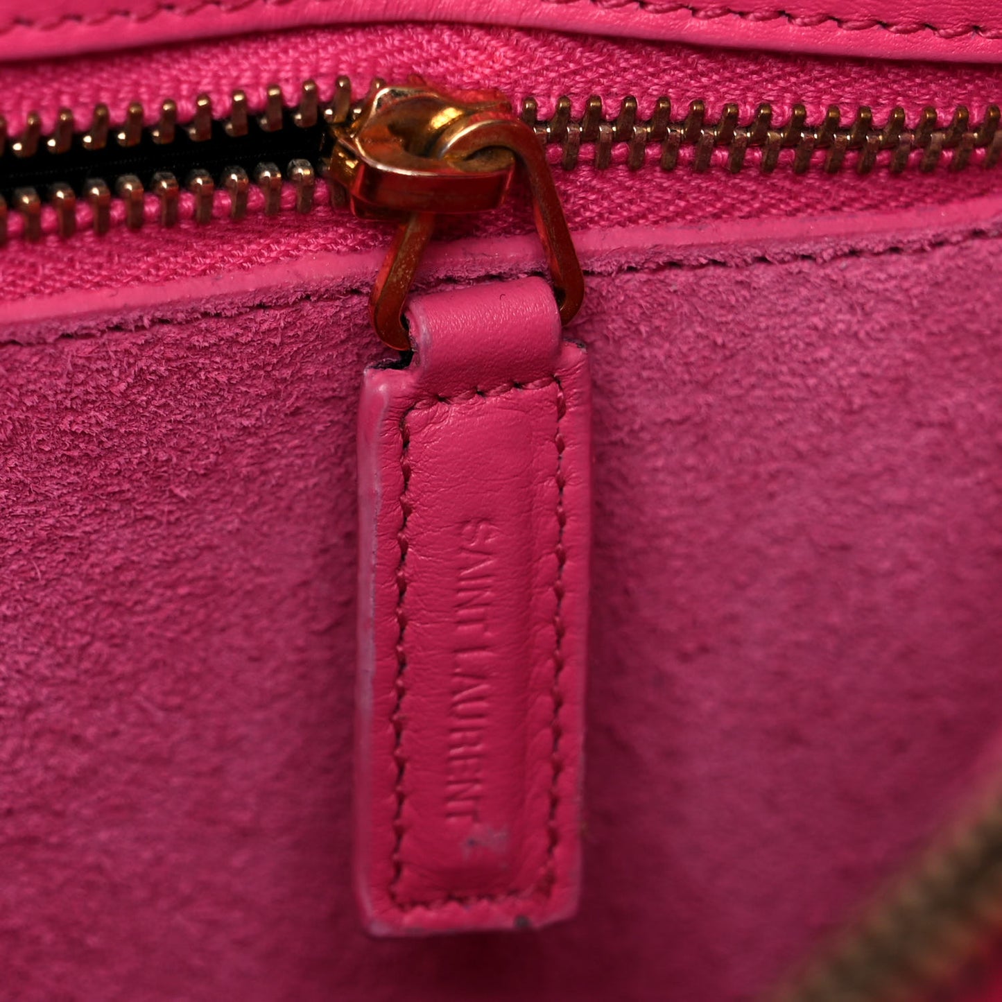 Calfskin Small Sac De Jour Lipstick Fuchsia