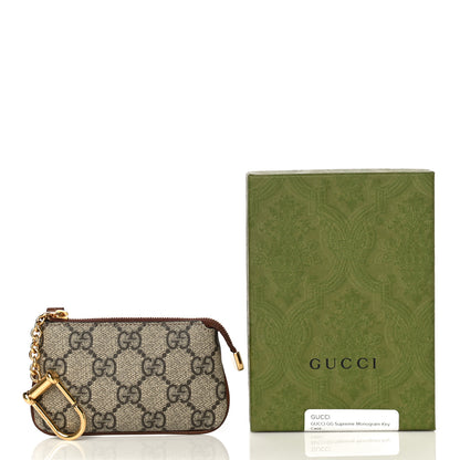 Gucci GG Supreme Monogram Key Case Brown 11 of 11