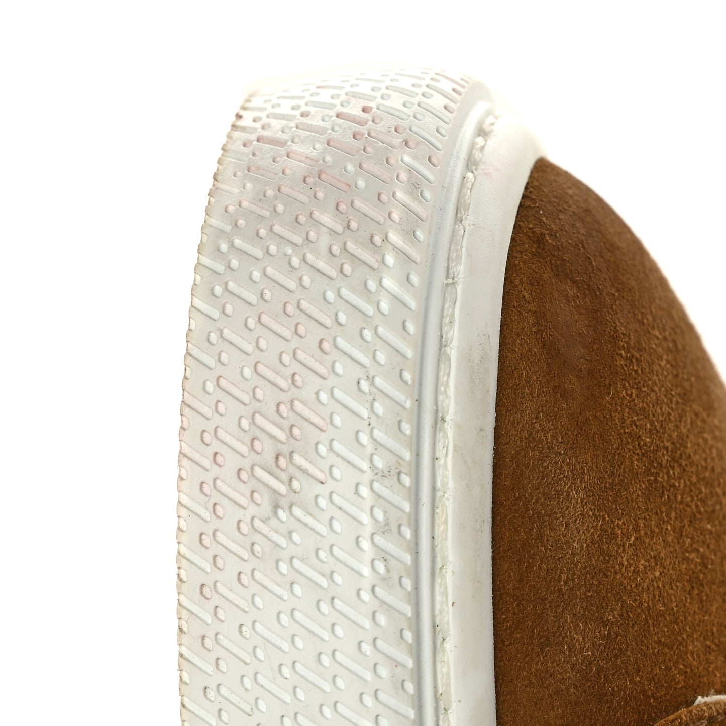 Suede Shearling Day Sneakers 37 Naturel