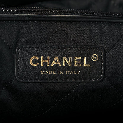 Chanel Shiny Calfskin Quilted Small Chanel 22 Black 7 of 14