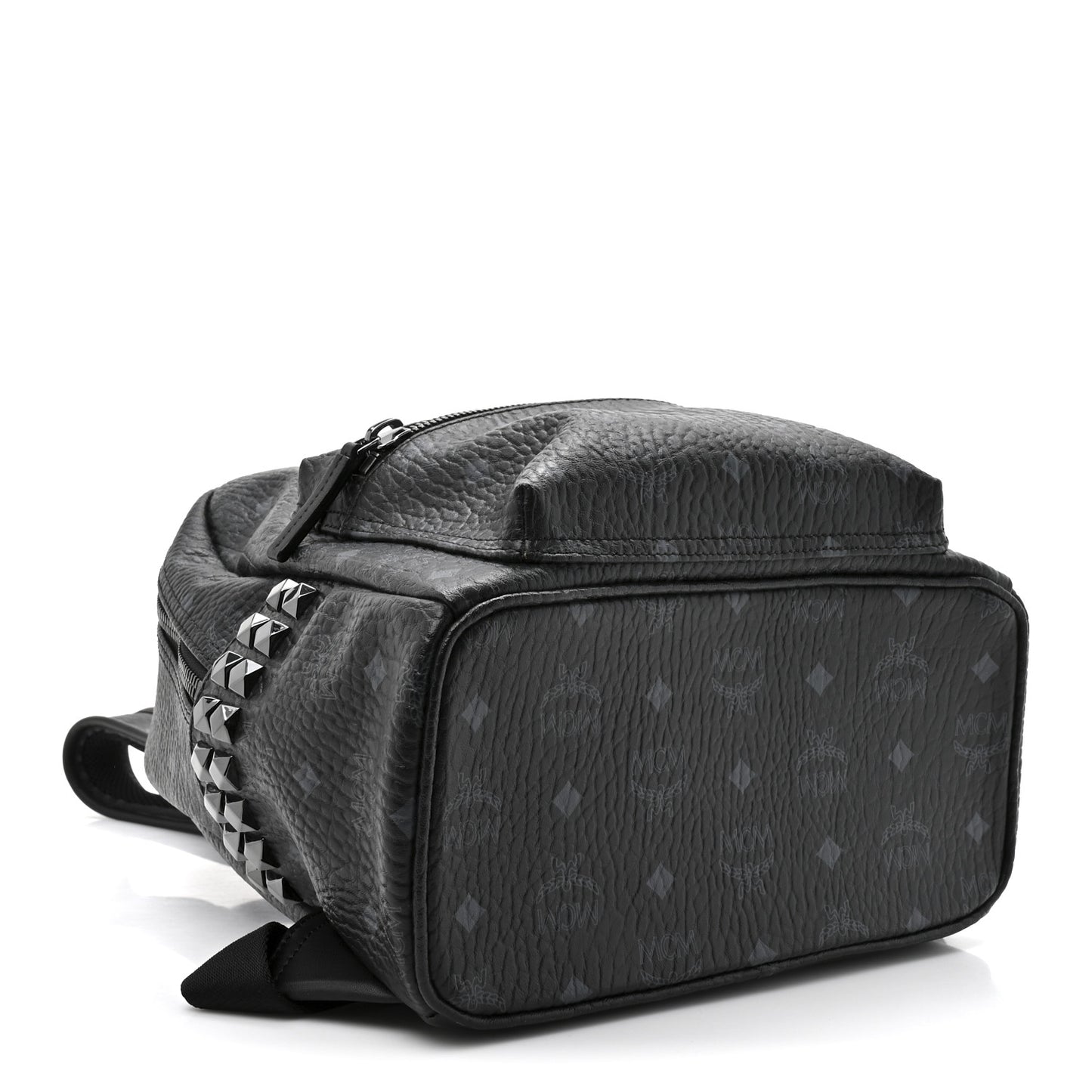 Visetos Medium Side Studs Stark Backpack Black