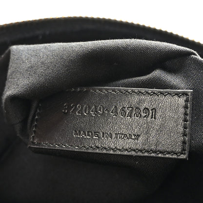 Saint Laurent Calfskin Classic Duffle 6 Black 7 of 12