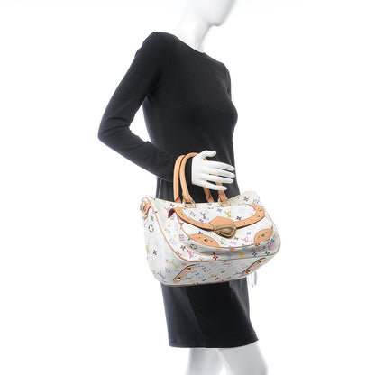 Louis Vuitton Monogram Multicolor Rita White 2 of 12