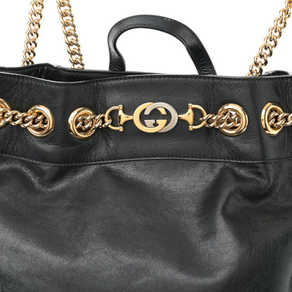 Gucci Calfskin Zumi Backpack Black 8 of 11