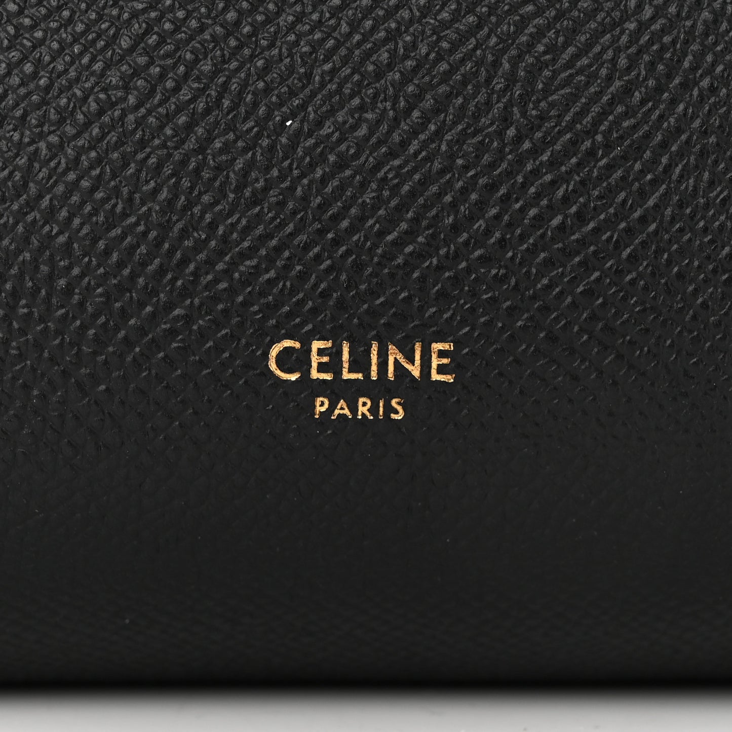 Grained Calfskin Nano Belt Bag Black
